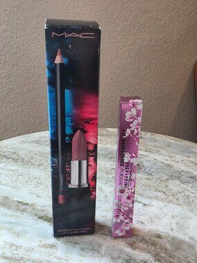 MAC Lip Bundle | Soar Lip Pencil, Mehr Lipstick & Black Cherry Prep + Prime NEW